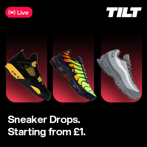 Sneaker Drops. Starting from £1.