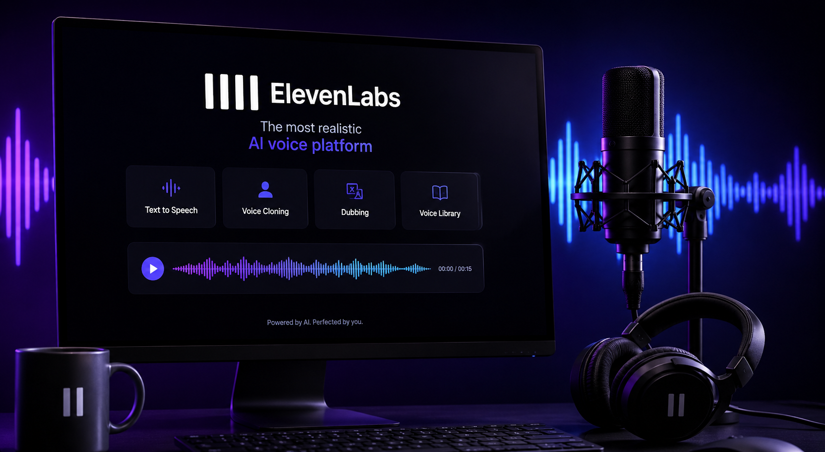 ElevenLabs Review: The Best AI Voice Platform? — KLYROO music editorial image